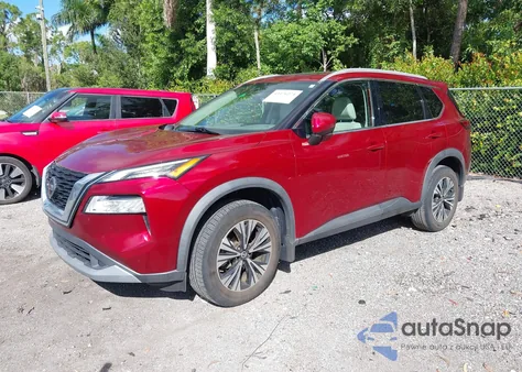 2021 Nissan Rogue Sv Fwd from USA, damaged, VIN 5N1AT3BA6MC673250